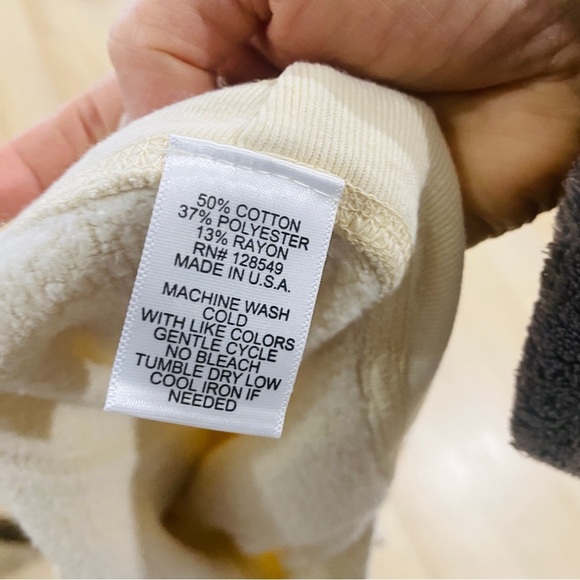 Aviator Nation sweatpants in cream - Picture 5 of 8